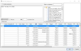 desktop how to edit an sql query using