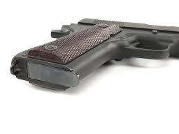 ), a wider front sight, a shortened hammer spur, and simplified grip checkering. Lot Remington Rand 1911 A1 45 Acp Pistol
