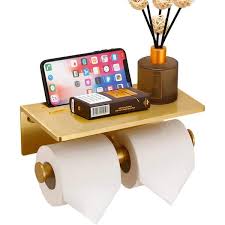 Smarthome Double Toilet Paper Holder