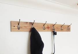 Large Coat Rack Entryway Hooks Hanging