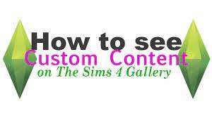 the sims 4 tutorial how to view cc on