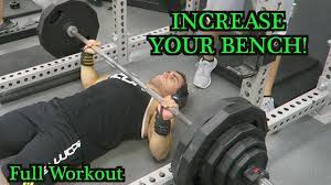 full workout to increase bench press