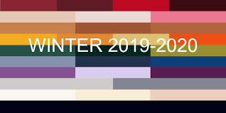 What Are The Fashion Colours For The Winter And Fall 2019
