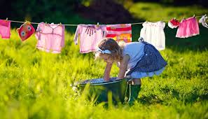 Image result for child doing chores