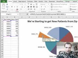 Excel Video 127 Exploding Pie Charts