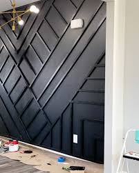 Entryway Geometric Wall Accent Walls