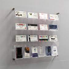 wall mounted multi pocket business card