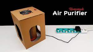 how to make a room air purifier from