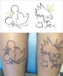 In zonatattoos, a community of tattoo artists and tattoo fans. Kingdom Hearts Tattoo By Gkenzo On Deviantart Kingdom Hearts Tattoo Kingdom Hearts Tattoo Ideas Kingdom Hearts Art