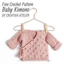 free crochet pattern baby kimono free