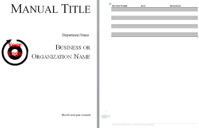 Boring Work Made Easy Free Templates For Creating Manuals The