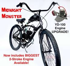 midnight monster motorized bike kit