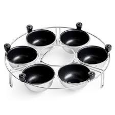 egg poacher stainless steel egg rack 6