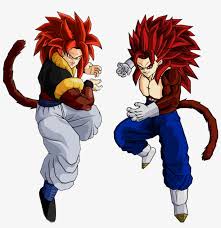 Here, you'll find all of dbz: Dragon Ball Z Wallpapers Gogeta Super Saiyan 4 Gogeta And Vegito Ssj4 Png Image Transparent Png Free Download On Seekpng