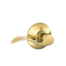 schlage accent bright br left handed