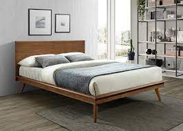 sleek contemporary full platform bed