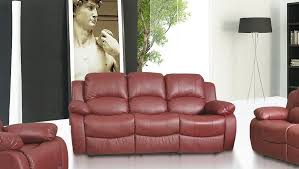 real genuine leather recliner sofa
