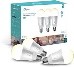 Tp Link Smart Led Light Bulb Wi Fi Dimmable White 50w Equivalent Works W Amazon Alexa 3 Pack Lb100 Tkit Amazon Com