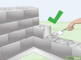 How To Build A Cinder Block Wall With