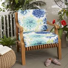 Corded Lounge Chair Cushion Set