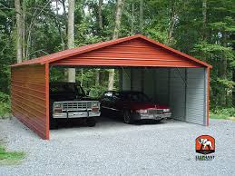 The simplest way of upgrading the look of your metal car cover is to clean and paint it. Metal Carport By Elephant Structures