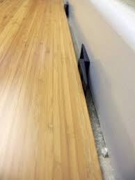 expansion gap the bamboo flooring