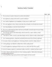 12 kitchen checklist templates