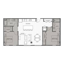 Two Bedroom Apartment Home Style 2a