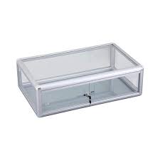 Aluminum Framed Glass Counter Top Flat