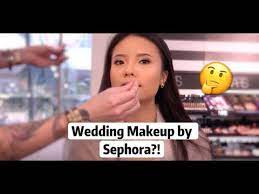 wedding makeup by sephora makeover