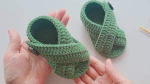 crochet baby sandals to make as gift