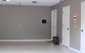 Garage Interior Paint Painted Garage Walls