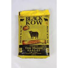 black kow 1cf composted cow manure