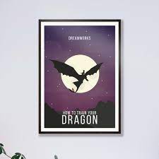How To Train Your Dragon Wall Art