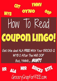 How To Read Coupon Lingo