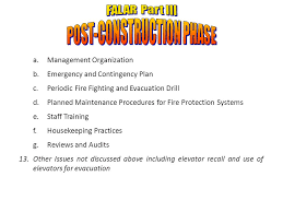 Academia.edu is a platform for academics to share research papers. Falar Part 3 Post Construction Compilation Of Maintenance Records Of Fire Protection Life Safety Equipment Test Records Of Fire Protection Life Ppt Download