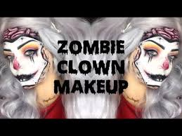 zombie clown halloween makeup مكياج