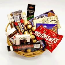 filipinas gifts chocolate basket to