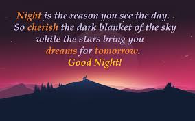 good night wishes messages greetings
