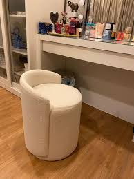 vanity dressing chair white furniture