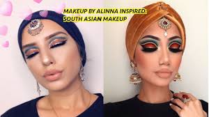 alinna inspired south asian makeup