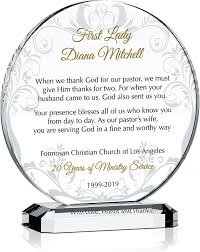 personalized crystal pastor s wife