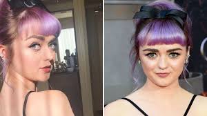 maisie williams wears urban decay game