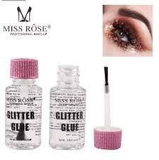 miss rose glitter glue eye waterproof