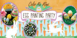 Egg Painting Parties Color Me Mine