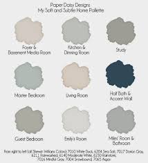 House Color Palettes Paint Colors