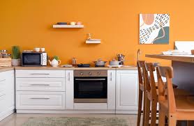 por kitchen paint colors with white