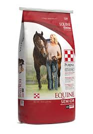 equine senior complete horse feed purina