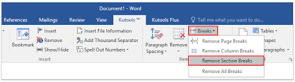 How to delete pages in microsoft word. How To Remove All Section Breaks In Word
