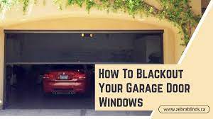 Here are 12 ways to treat those windowed beauties in style. How To Blackout Your Garage Door Windows